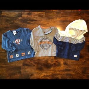 18mo Shirt Bundle Boys Long-Sleeved